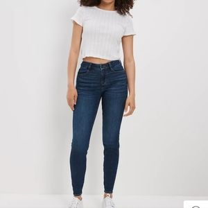 American Eagle Curvy hi-rise jegging size 8 reg